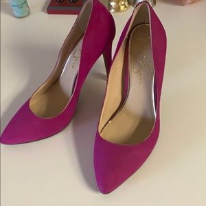 Fuschia pink heels!